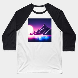 Sunrise in the mountains Baseball T-Shirt